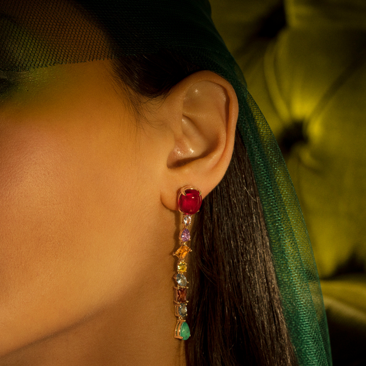 KIYA ASYMMETRICAL EARRINGS