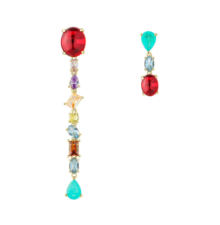 KIYA ASYMMETRICAL EARRINGS