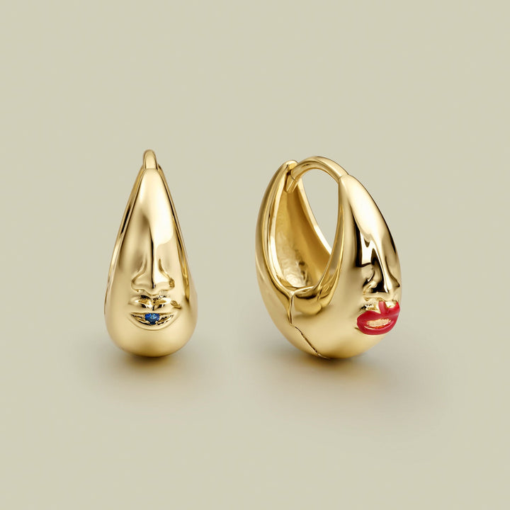 TRUE FACES ASYMMETRICAL EARRINGS