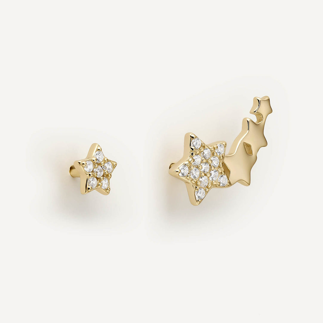 STARLET ASYMMETRICAL EARRINGS