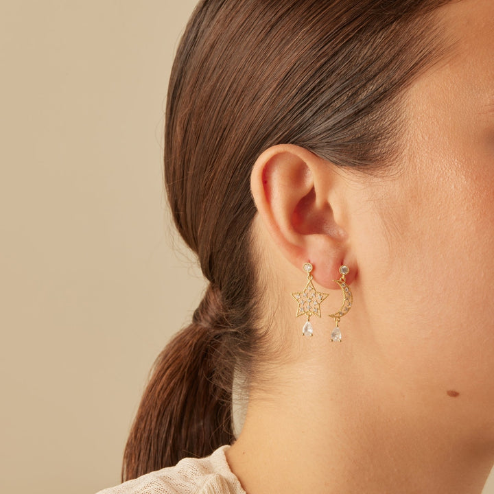 NOVA ASYMMETRICAL EARRINGS