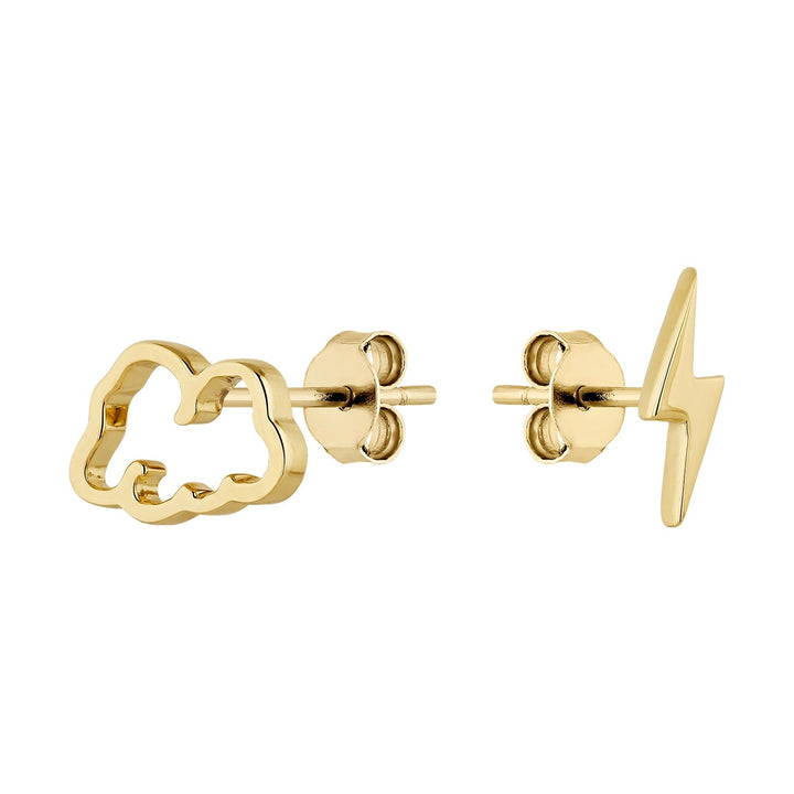ASYMMETRICAL EARRINGS STORM