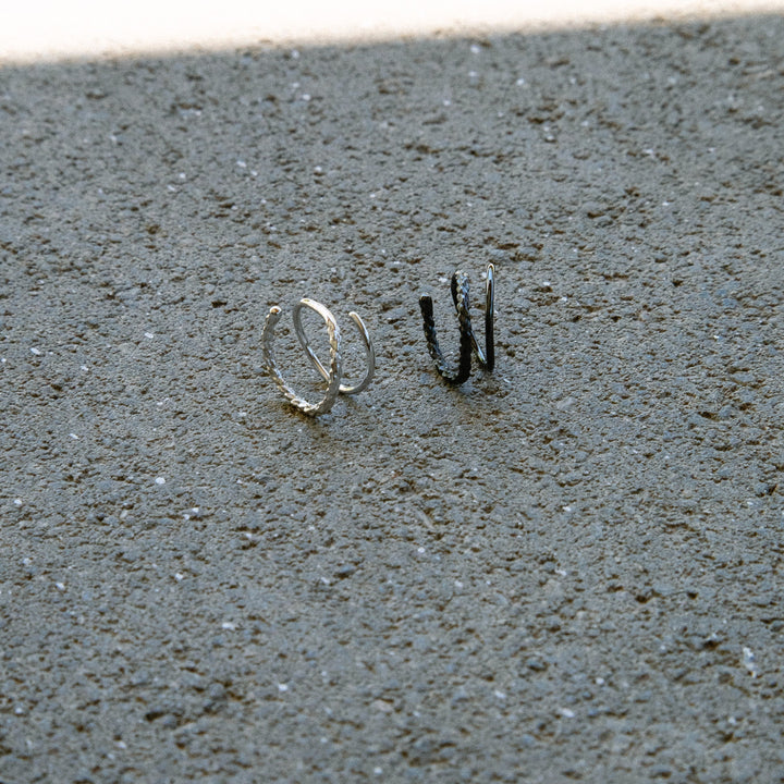 PENDIENTE PIERCING ARO DE PLATA VACHERON