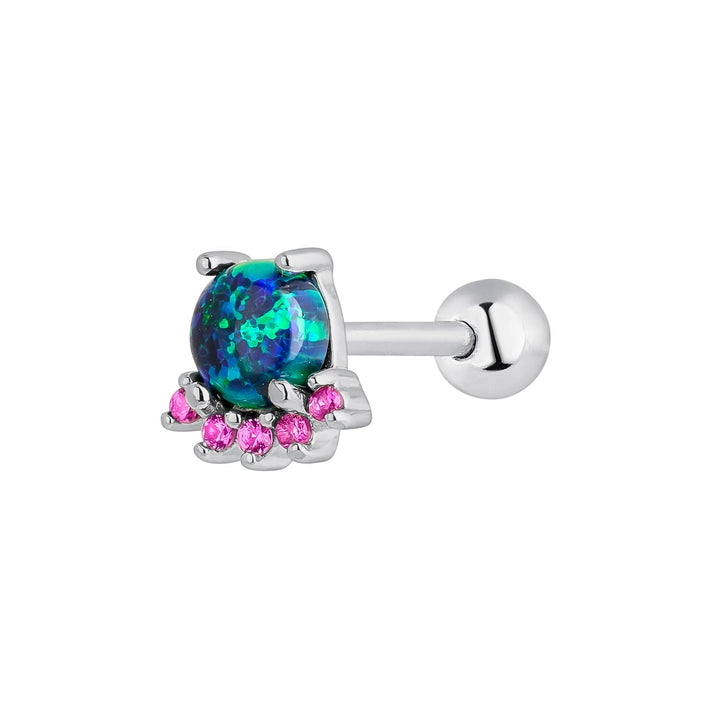 PIERCING-Ohrring aus Silber Caledonia