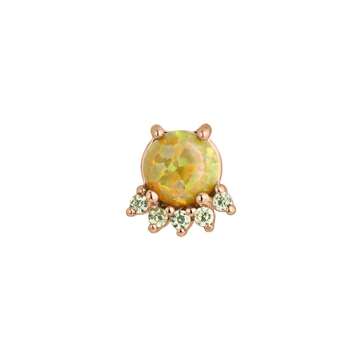 ORECCHINO PIERCING TRAGO ORO ROSA CALEDONIA