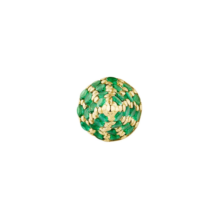 ORECCHINO PIERCING ORO GIALLO ROCK PUNCH