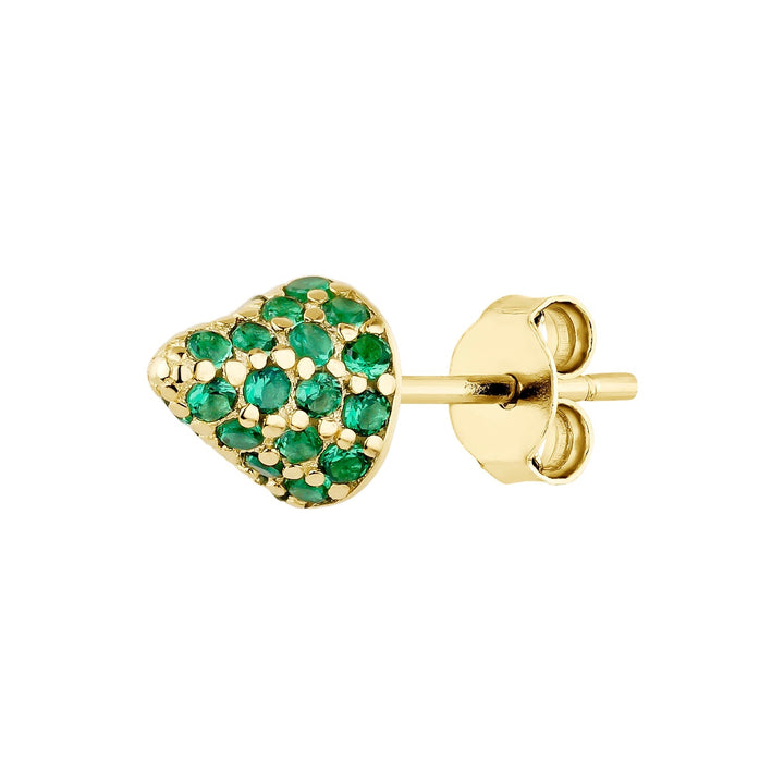 ORECCHINO PIERCING ORO GIALLO ROCK PUNCH