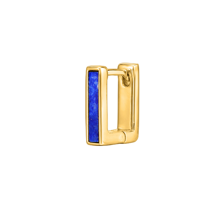 PIERCING-Ohrring Ring Lapislazuli Ceilan
