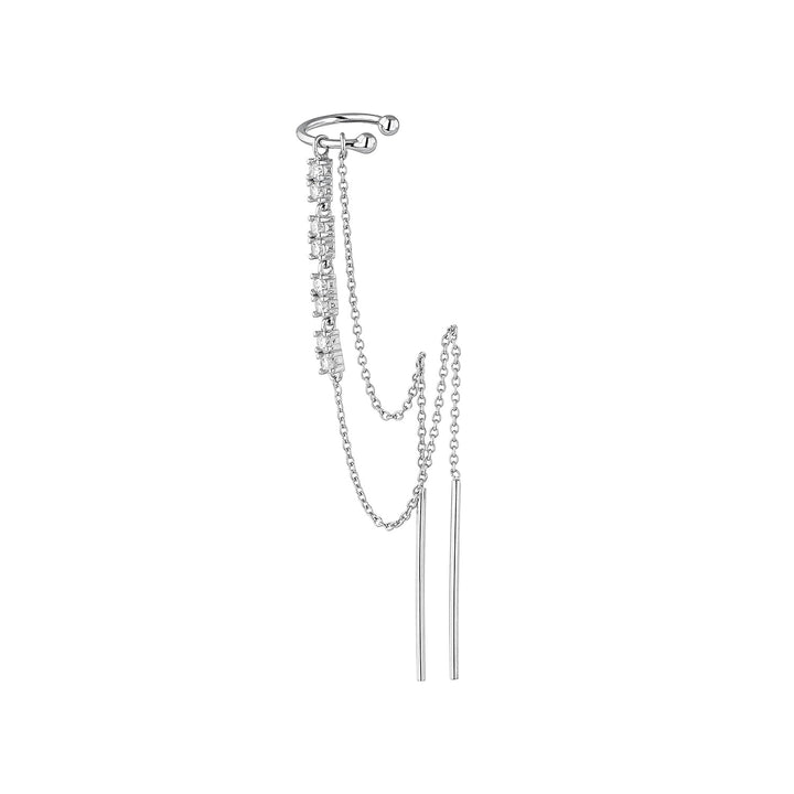 Orecchino piercing multiplo in argento Geraldine