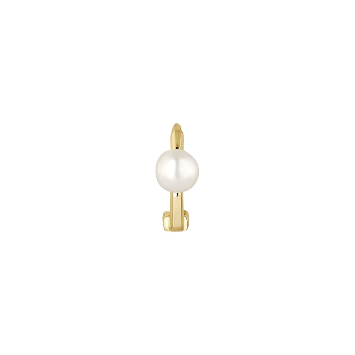 PIERCING OHRRING WEISSE PERLE RING