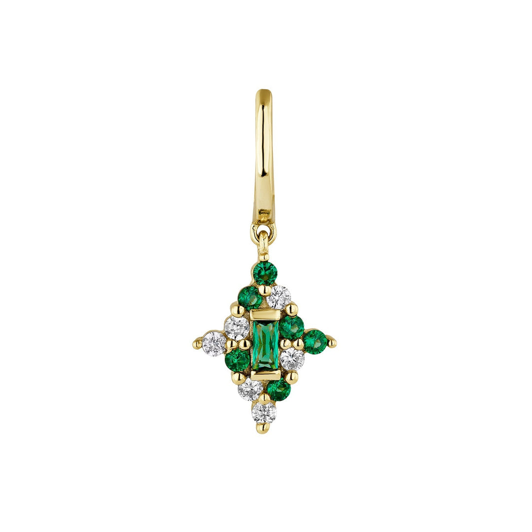 ORECCHINO PIERCING CERCHIO BAROCCO VINTAGE