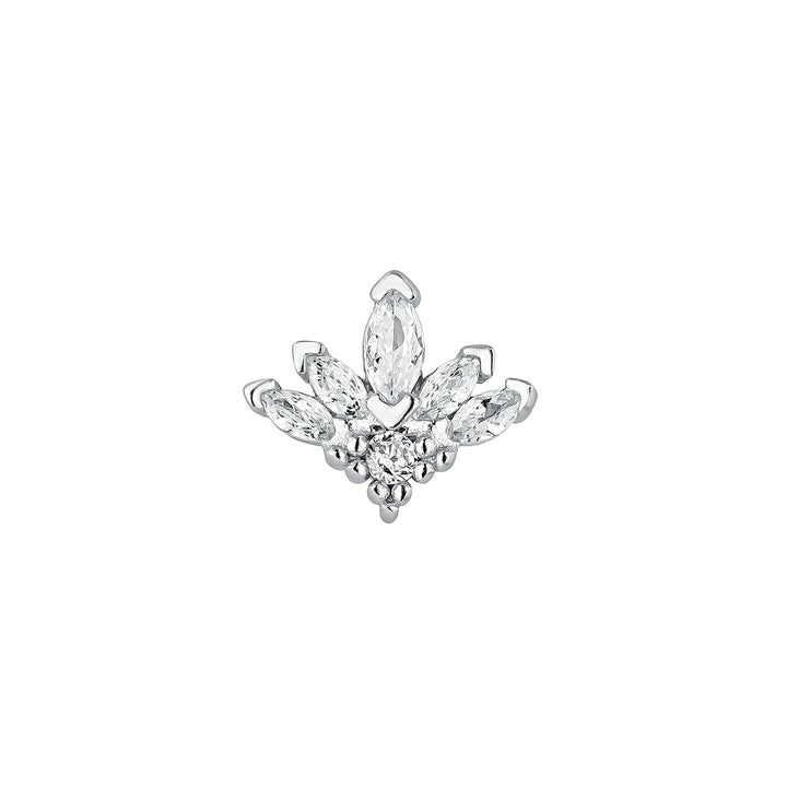 PIERCING-Ohrring aus Silber Maher