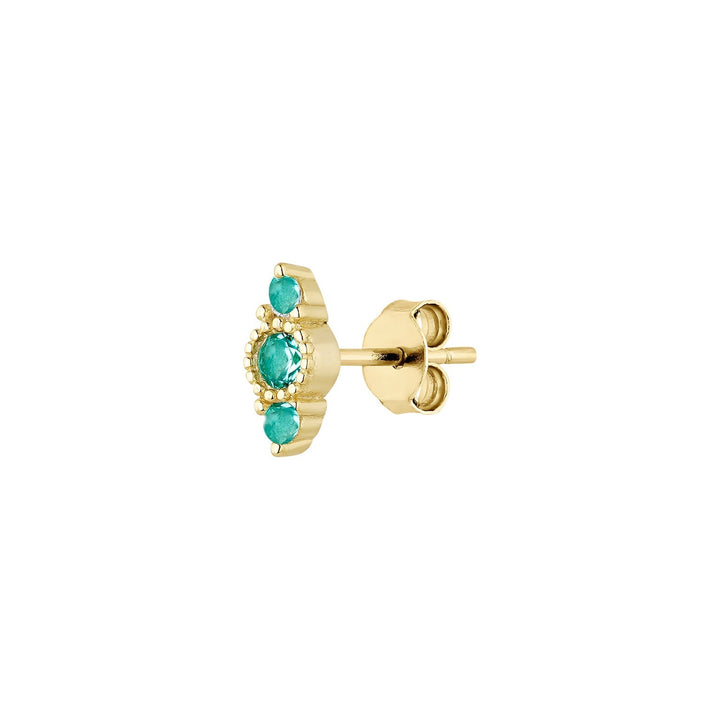 ORECCHINO PIERCING ORO GIALLO PARAIBA SARA