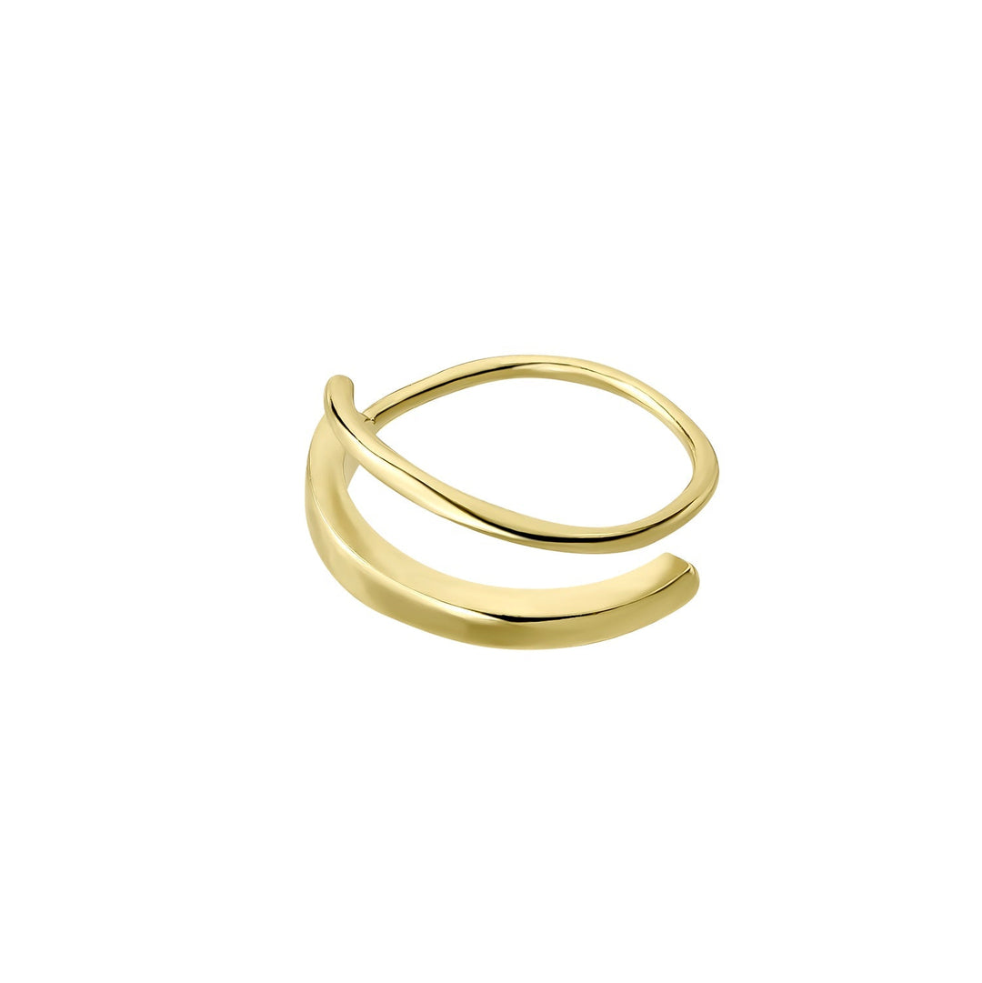 PENDIENTE PIERCING OORRING DOUBLE TWIST