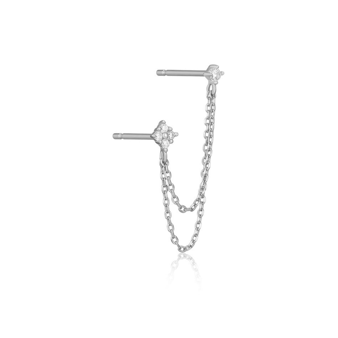 SRI LANKA SILVER PIERCING EARRING