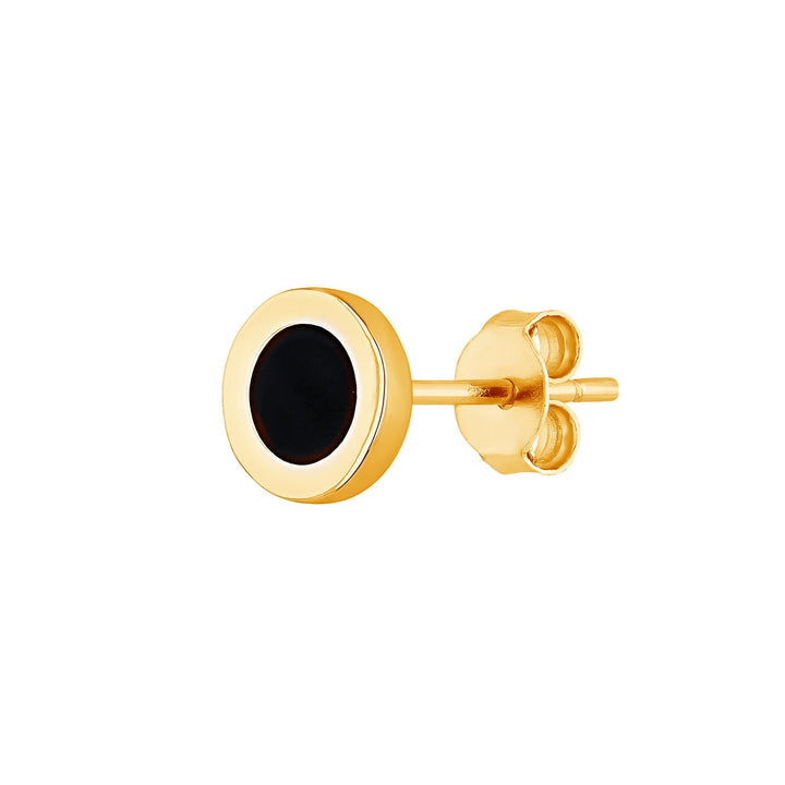 PIERCING OORBEL ONYX