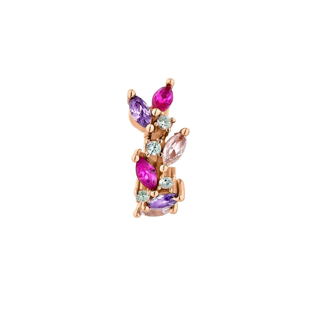 ORECCHINO PIERCING CERCHIO ORO ROSA LAURIER