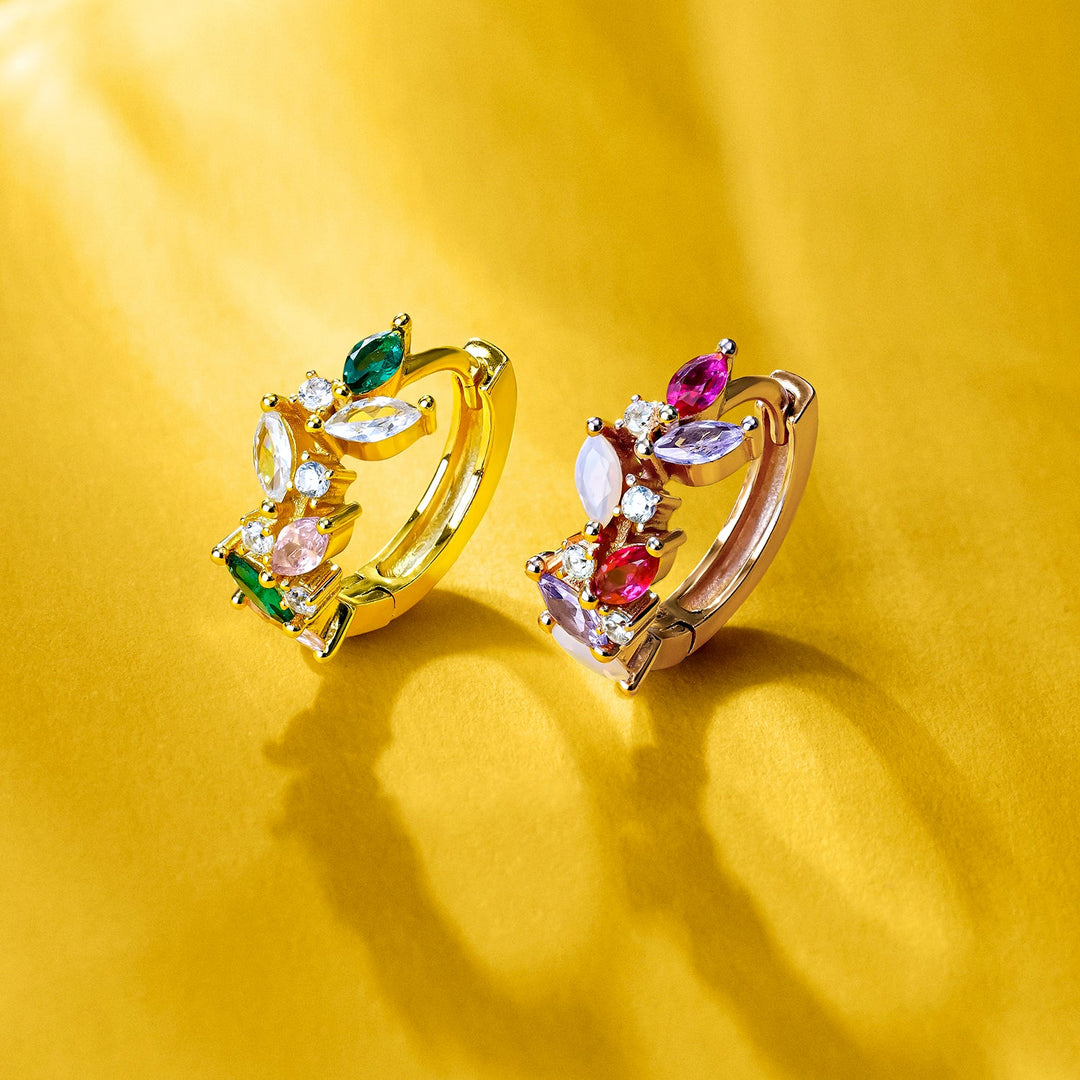 ORECCHINO PIERCING CERCHIO ORO ROSA LAURIER
