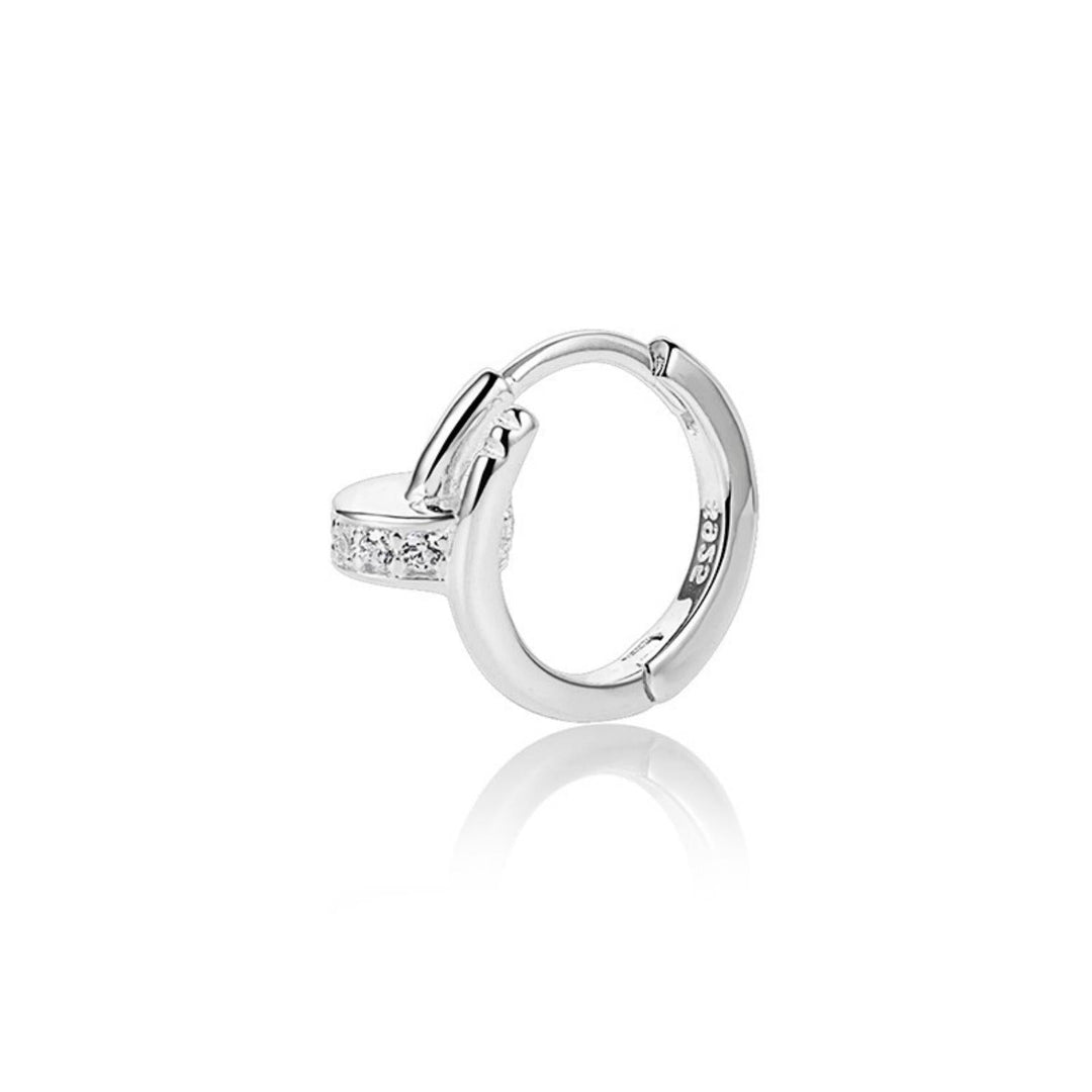 ORECCHINO PIERCING CERCHIO IN ARGENTO LUXE CLAU
