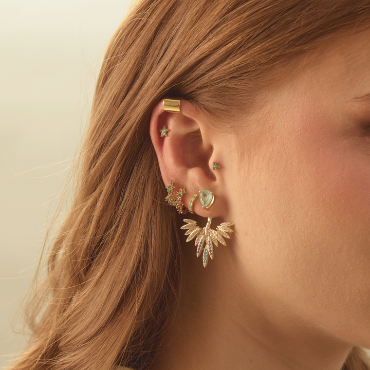 PARAIBA PRINCESSE-TRAGUS GEELGOUD PIERCING OORBEL