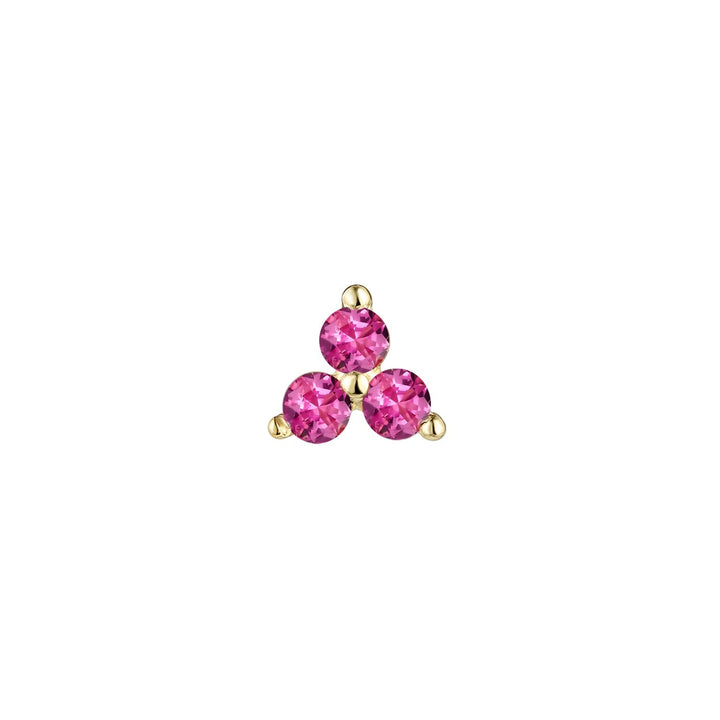 PRINCESSE-TRAGUS YELLOW GOLD PIERCING EARRING