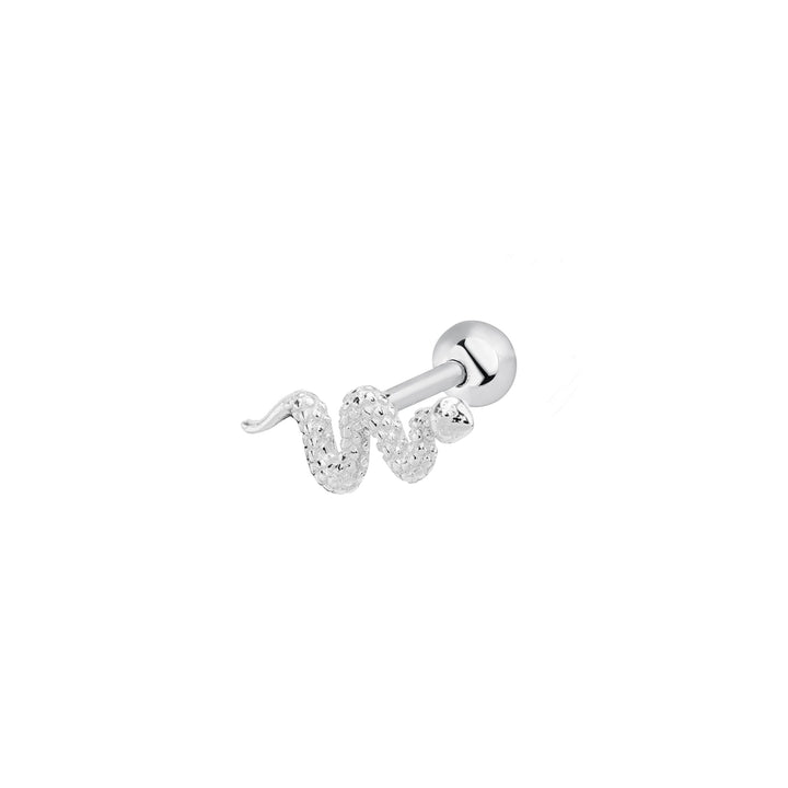 ORECCHINO PIERCING IN ARGENTO PETIT SNAKE-TRAGUS