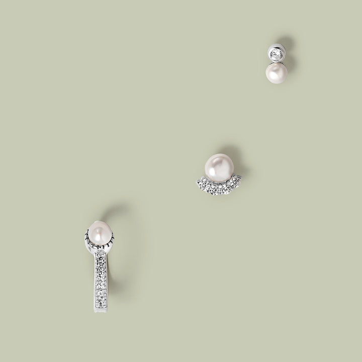ORECCHINO PIERCING IN ARGENTO TAHITI
