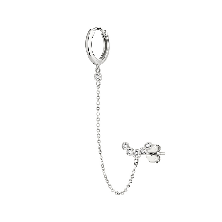 ORECCHINO PIERCING MULTIPLO IN ARGENTO BERENICE