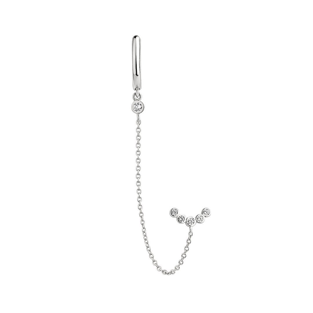 ORECCHINO PIERCING MULTIPLO IN ARGENTO BERENICE