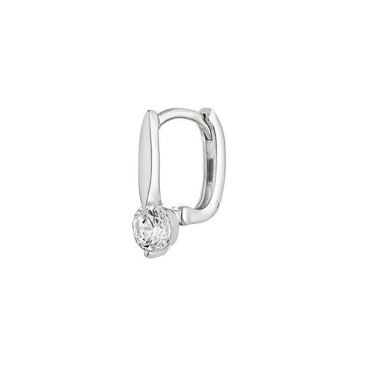 ORECCHINO PIERCING CERCHIO IN ARGENTO MINA