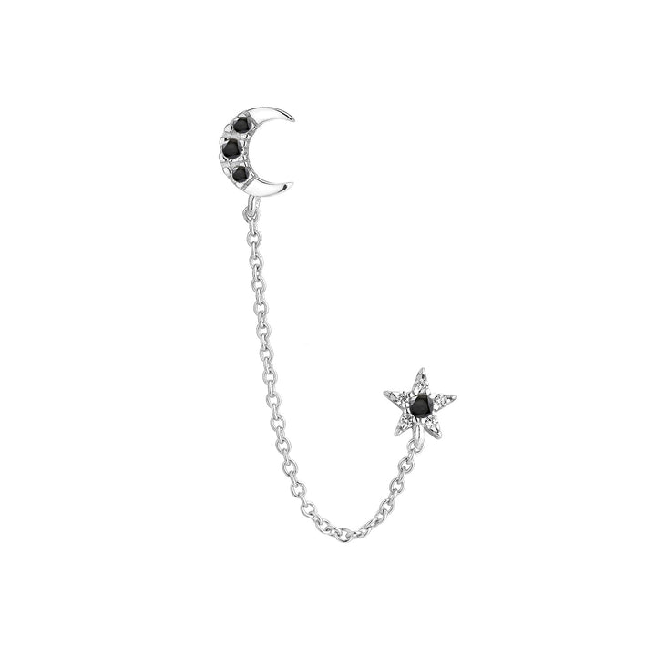 ORECCHINO PIERCING MULTIPLO IN ARGENTO ESPINELAS ECLIPSE