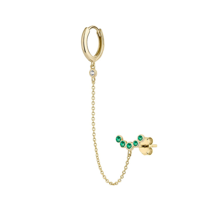 ORECCHINO PIERCING MULTIPLO ORO GIALLO BERENICE