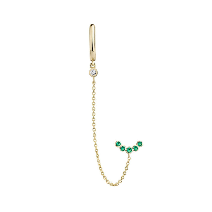 ORECCHINO PIERCING MULTIPLO ORO GIALLO BERENICE