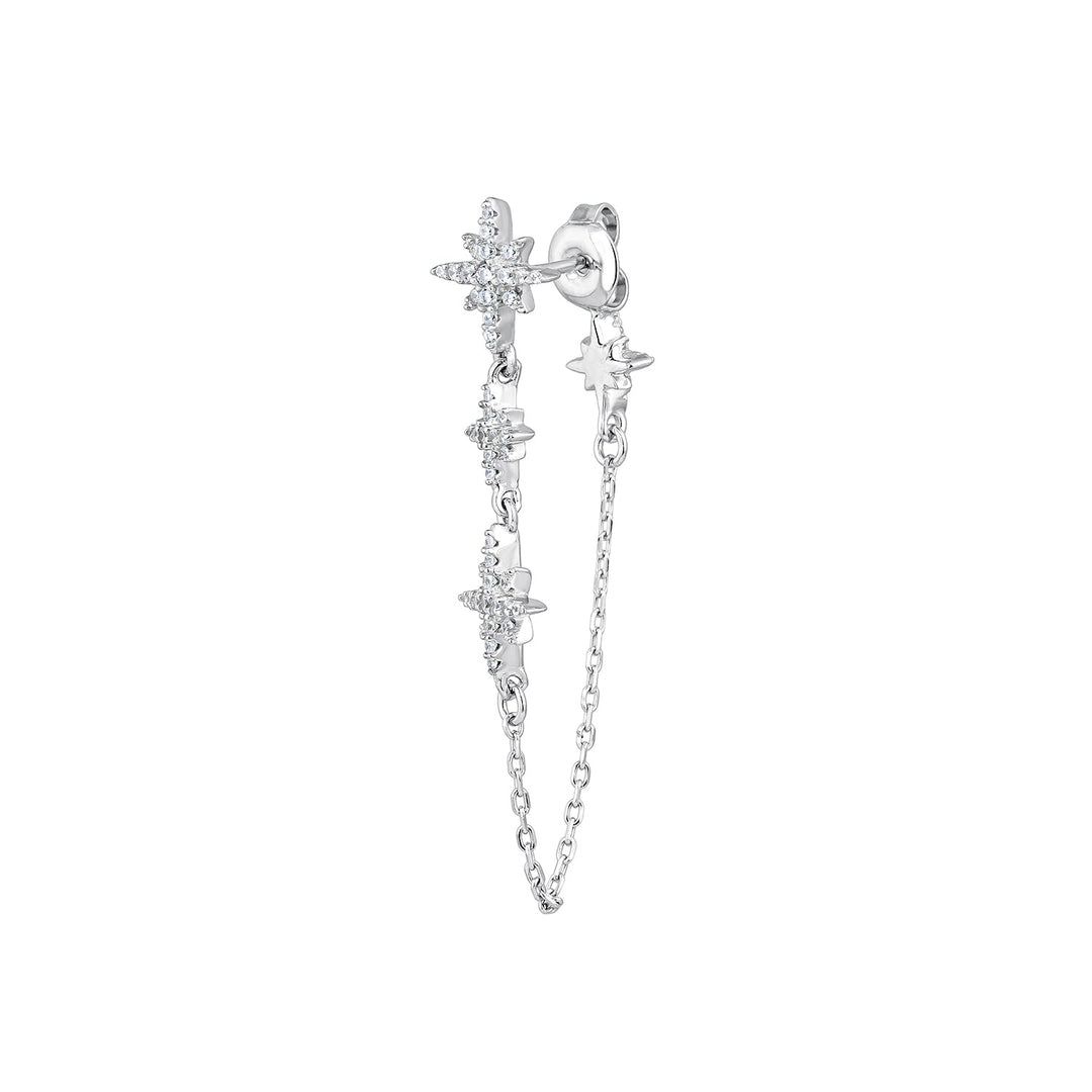ORECCHINO PIERCING IN ARGENTO CASIOPEA