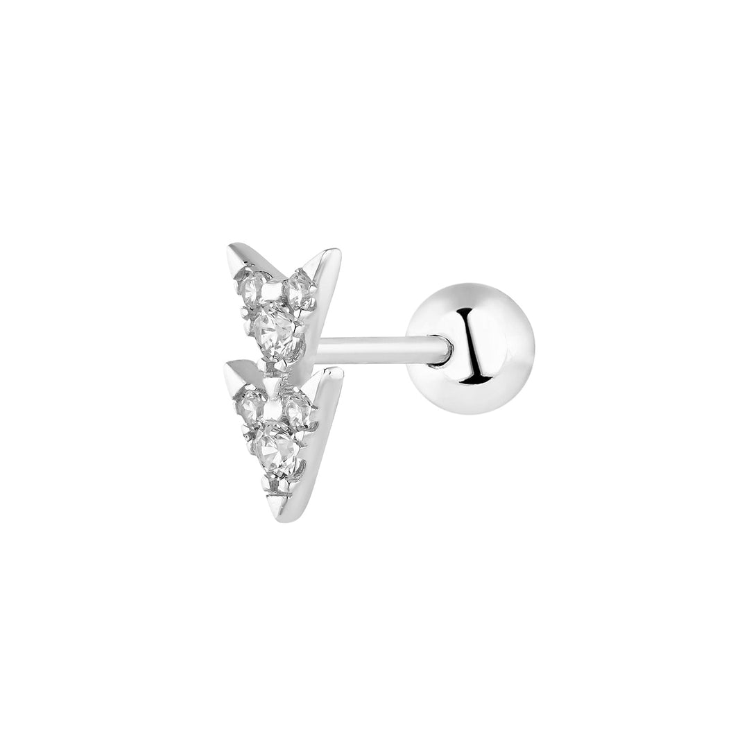SILBER PIERCING OHRRING SURU