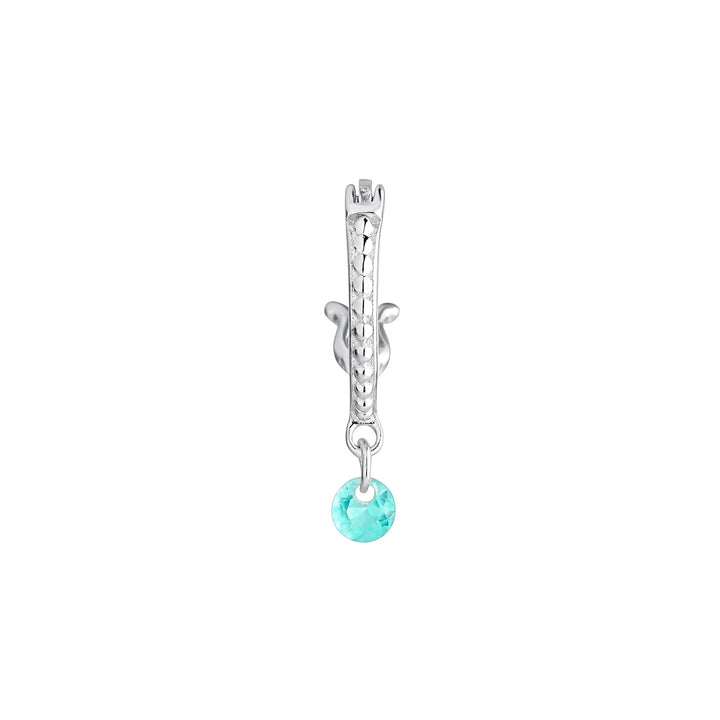 AUSKARS PIERCING SUDRABA GREDZENS PARAIBA ŠIKS-W