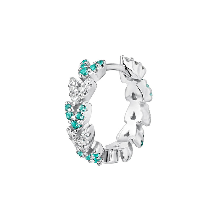 PENDIENTE PIERCING ARO DE PLATA DIAH