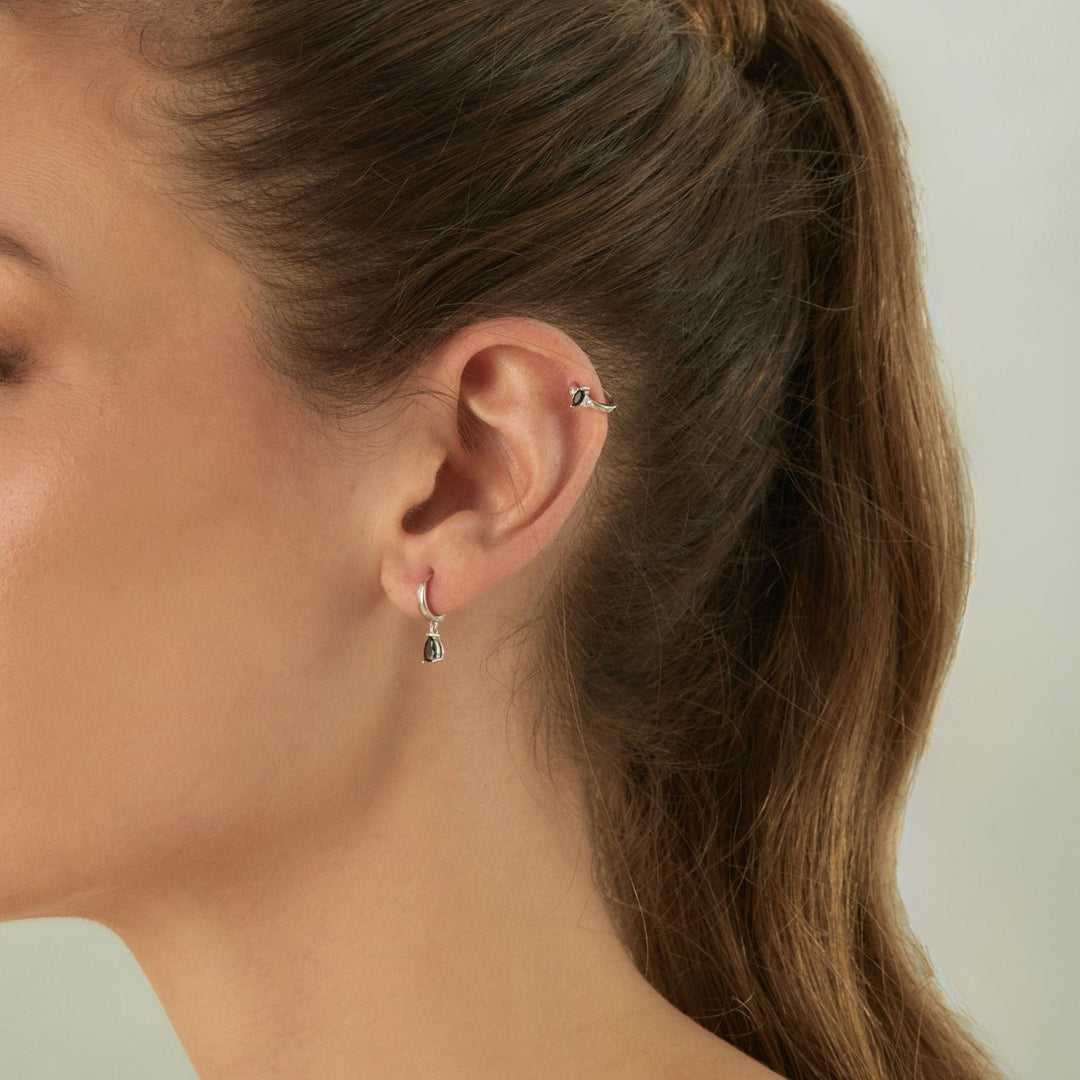 PIERCING OHRSCHMUCK SILBERRING LEENA
