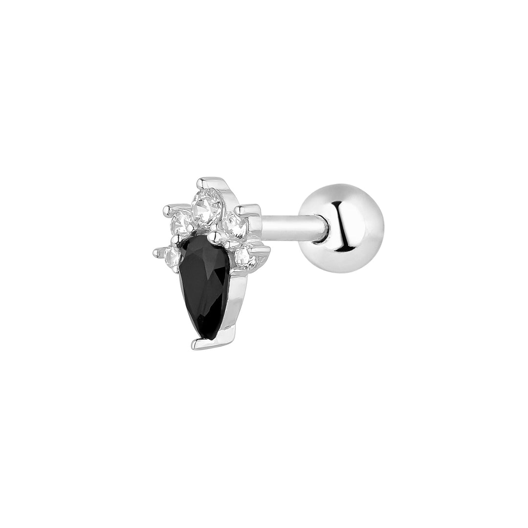 SILBER PIERCING OHRRING LOIDA