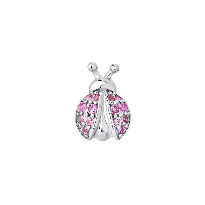 SILBERNER PIERCING OHRSCHMUCK COCCINELLE