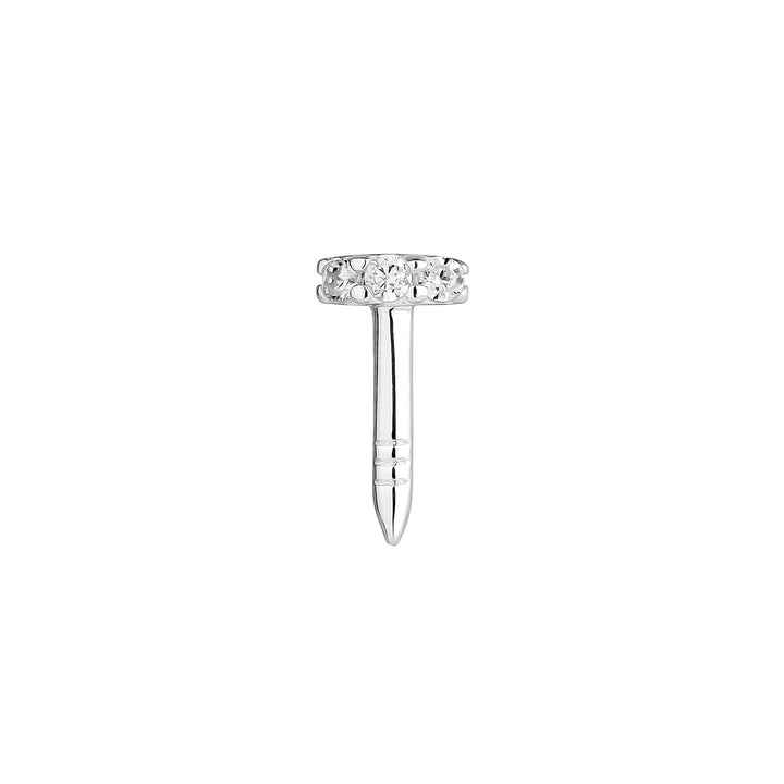 SILBERNER PIERCING OHRSCHMUCK VIS