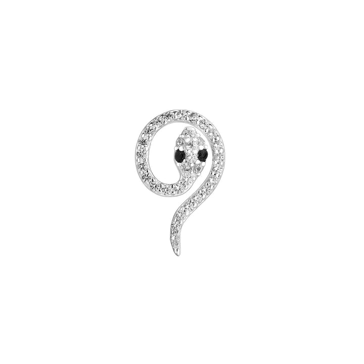 SILBERNER PIERCING OHRSCHMUCK SERPENT