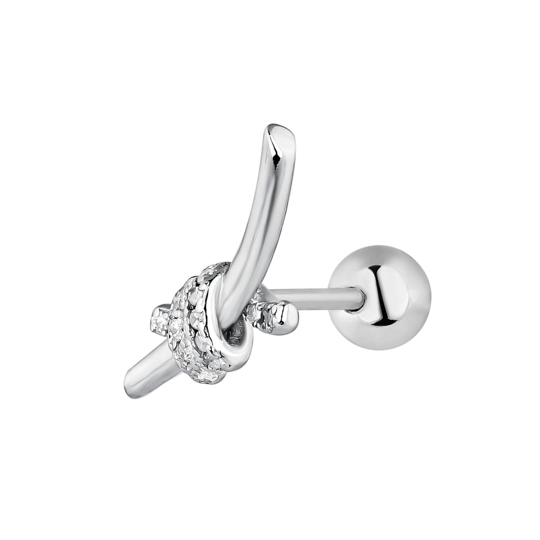 PIERCING OORBEL RIVIERE