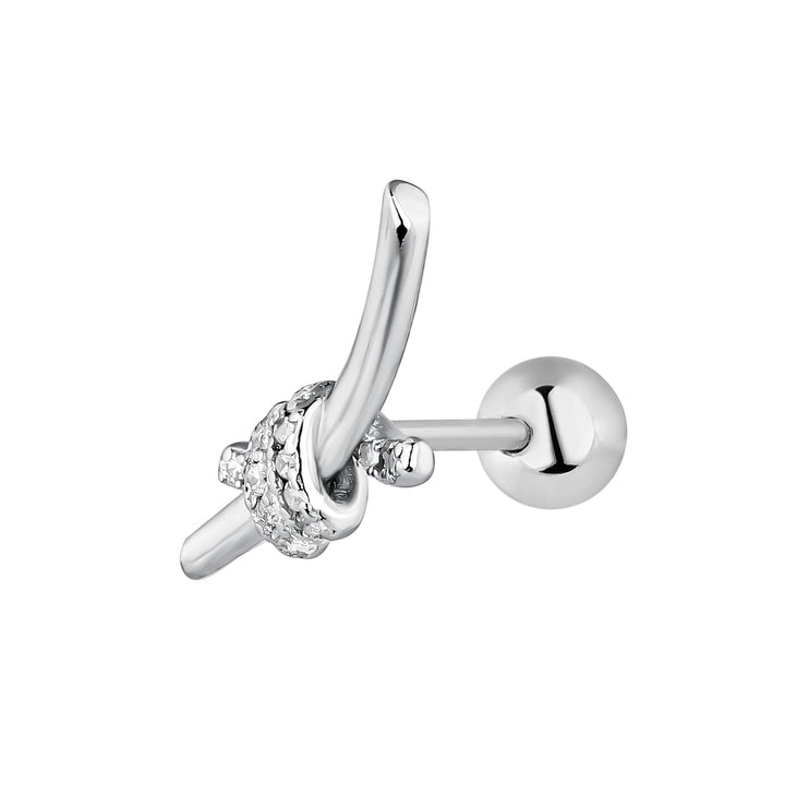 PIERCING OORBEL RIVIERE