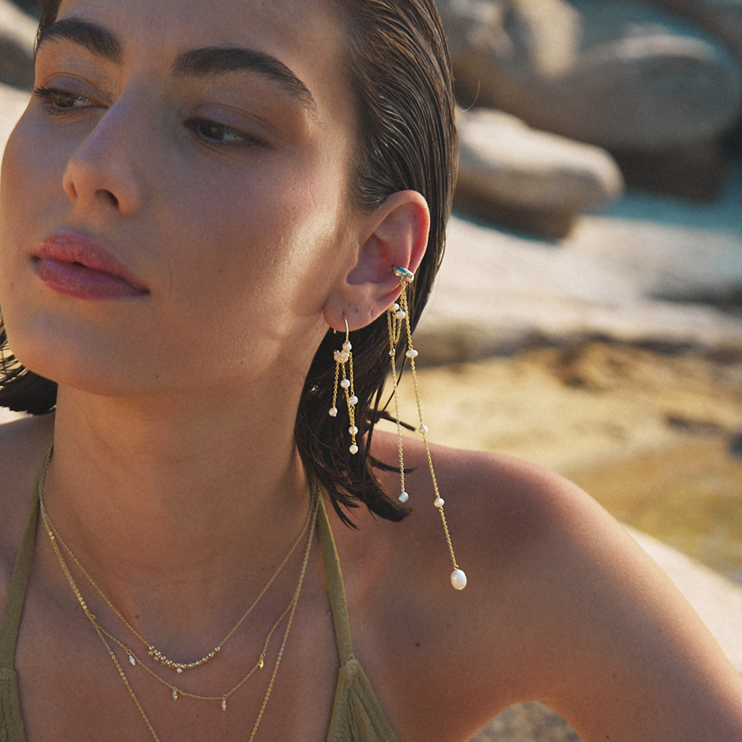HARPER HOOP PIERCING EARRING