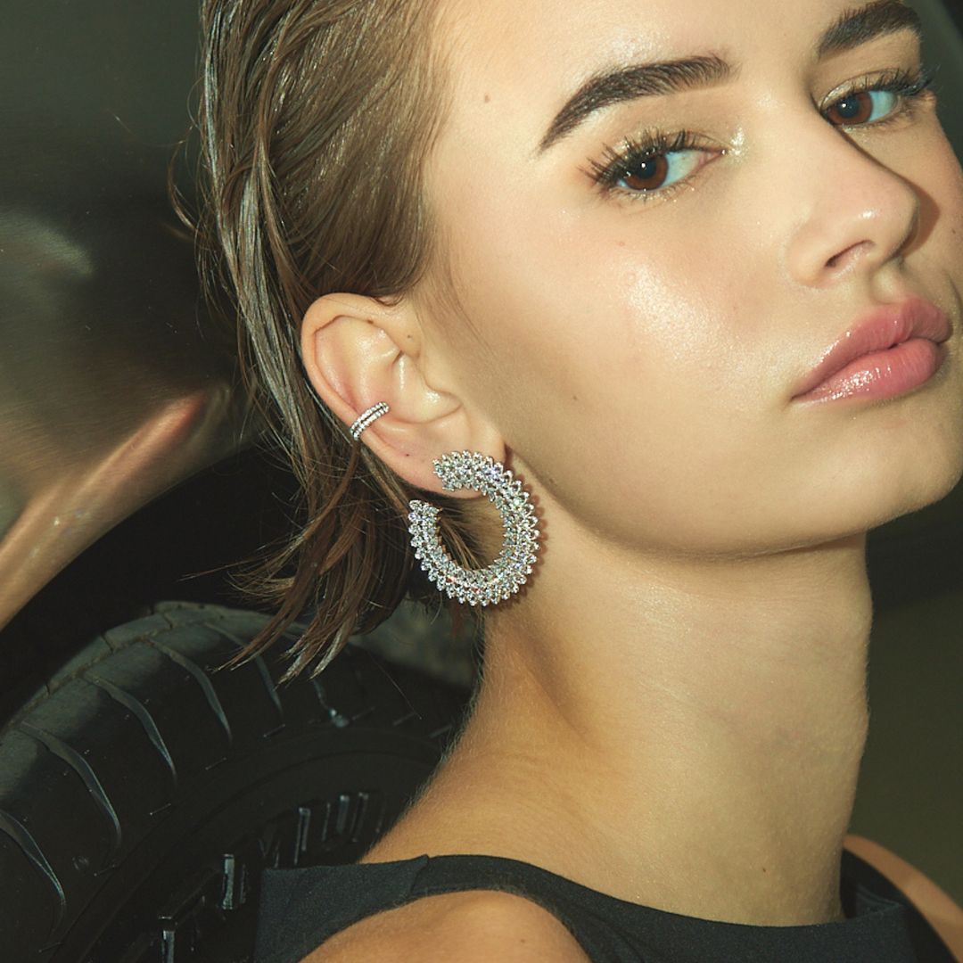 OPHELIA SILVER EAR CUFF