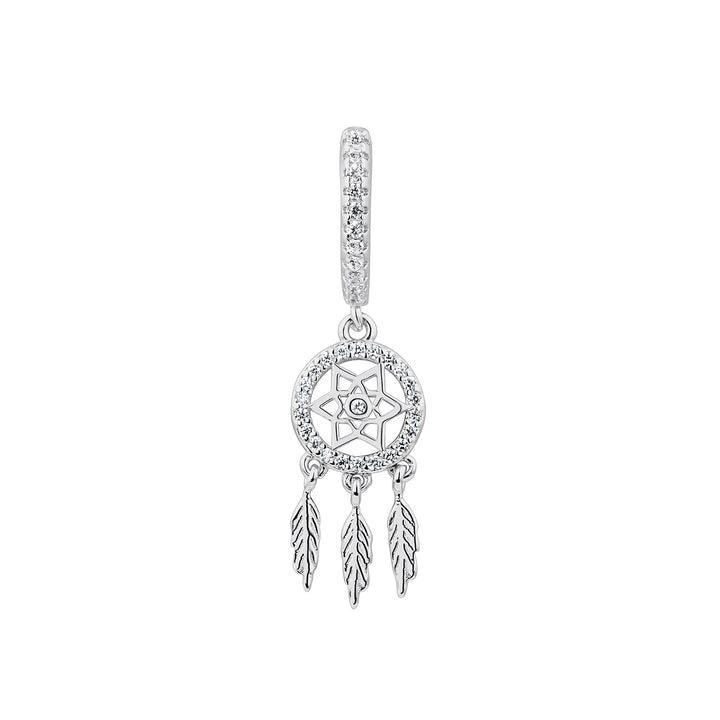 ORECCHINO PIERCING CERCHIO DREAM CATCHER