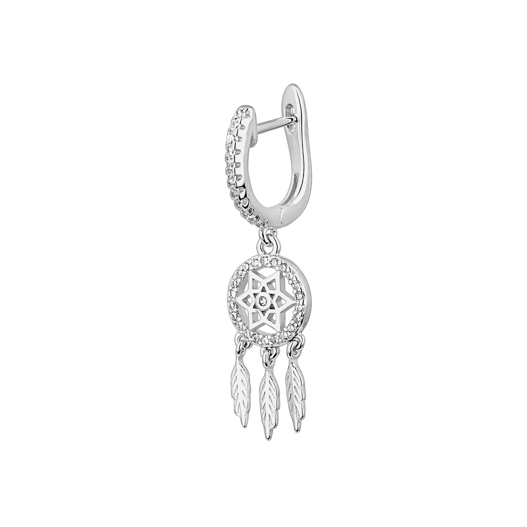 ORECCHINO PIERCING CERCHIO DREAM CATCHER