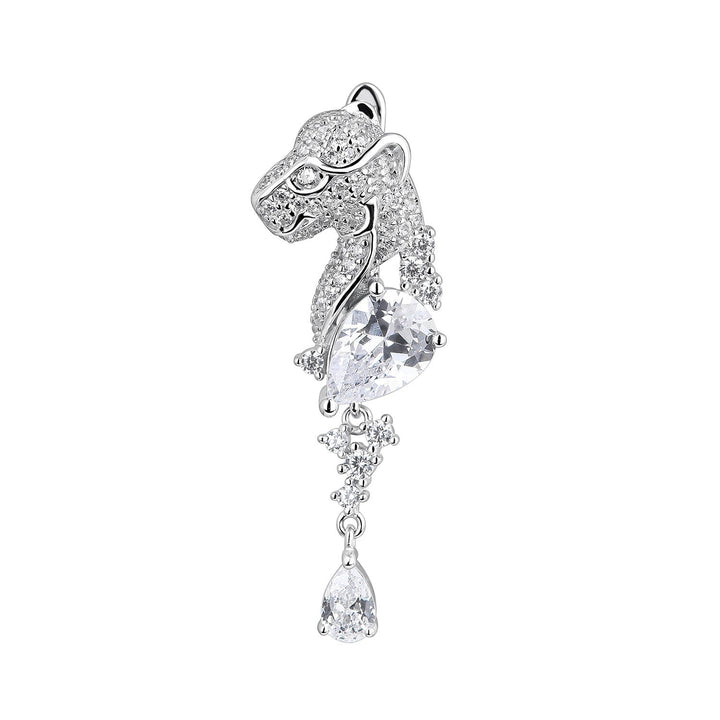PENDIENTE PIERCING DE PLATA WILD