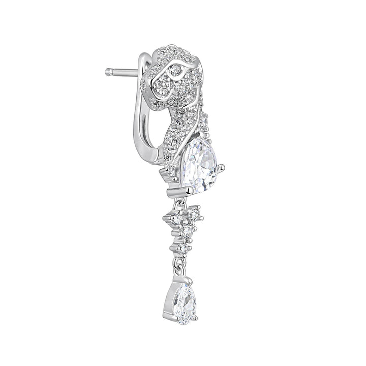 PENDIENTE PIERCING DE PLATA WILD